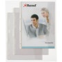Chemises A4+ avec rabat- transparent - Transparent - Hetzel