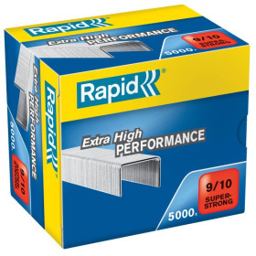 Agrafes N°9/12 SuperStrong - Boîte de 5000 - Rapid