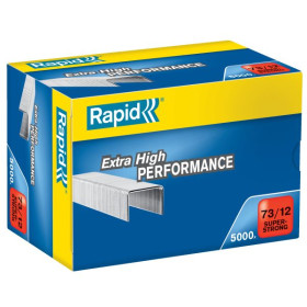 Agrafes SuperStrong 73/12. Boîte de 5000 - Rapid