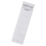 Etiquettes carton pour classeurs à levier plastique 80 mm x10 - Blanc - Centra