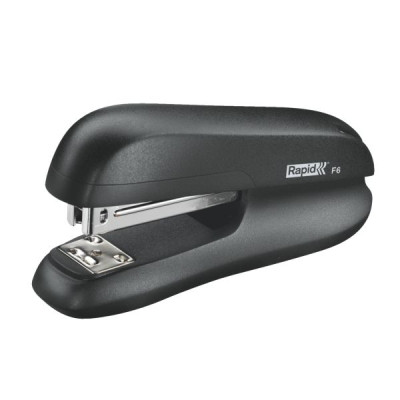 Agrafeuse de bureau plastique F6 - Noir - Rapid