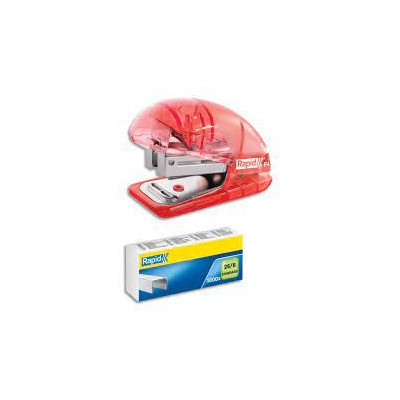 Mini agrafeuse Colour'Breeze - Corail - Rapid