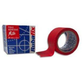 Toile adhésive plastifiée « multi-usage » Rubafix. Toile 1000. 38 mm x 3 m. - Ro