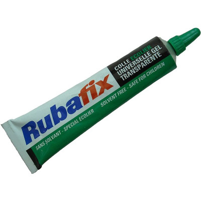 Tubes de colle gel transparente Rubafix 30 ml - Rubafix