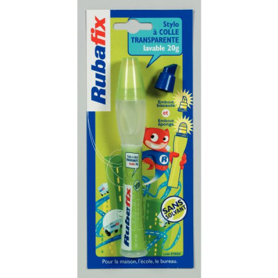 Stylo à colle transparente et lavable Rubafix 20 gr - Rubafix