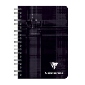 Carnet reliure intégrale 9x14cm 180p Q.5x5