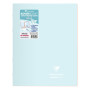Koverbook BLUSH piqué PP bicolore opaque 24x32cm 48p séyès coloris assortis