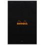 Bloc agrafé Rhodia BLACK N°19 21x31,8 cm 80 feuillets uni 80 g
