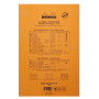 Bloc agrafé Rhodia ORANGE N°19 21x31,8 cm 80 feuillets uni 80 g