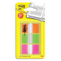 Post-it marque-pages index, 25,4 x 43,2 mm, 3 couleurs bp957