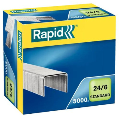 Agrafes Standard 24/6. Boîte de 5000 - Rapid