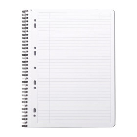 Notebook Rhodiactive 90 g, reliure intégrale A4+ 160 pages ligné avec marge et c