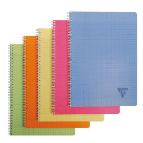 Linicolor cahier reliure intégrale 21x29,7cm 180p séyès assortiment FRESH