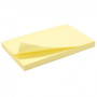Bloc note repositionnable jaune 100 feuilles 75x125mm unité