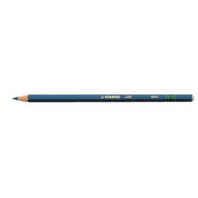 STABILO Crayon graphite bleu 8041 ALL pour metal glass plastic métal
