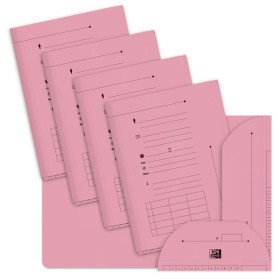 SOUS DOSSIER OXFORD OAZ 2RAB A4 KR ROSE PASTEL x25