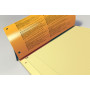 NOTEPAD OXFORD INTERNATIONAL AGRAFE 4 TROUS 210x315 160P OPTIK P. JAUNE LIGNE 6m