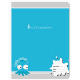 CAHIER CONQUERANT 7 AGRAFE 170x220 32P 70G SEYES 4mm ASSORTI