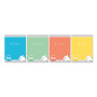 CAHIER CONQUERANT 7 AGRAFE 170x220 32P 70G SEYES 4mm ASSORTI