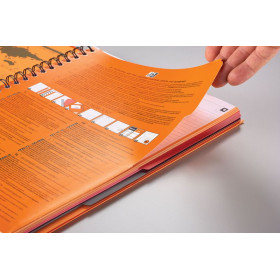 FILING BOOK OXFORD INTERNATIONAL INTEGRALE 233x298 200P OPTIK P. Q5/5+TAG GRIS