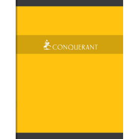 CAHIER CONQUERANT 7 AGRAFE 170X220 96P 70G Q5/5 ASSORTI