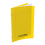 CAHIER CONQUERANT CLASSIQUE AGRAFE 170x220 60P 90G SEYES POLYPRO JAUNE