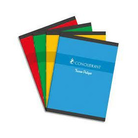 CAHIER DE TP CONQUERANT 7 AGRAFE 240x320 96P 70-120G SEYES/UNI