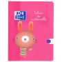 CAHIER OXFORD COLOR LIFE AGRAFE 170x220 32P OPTIK P. DOUBLELIGNE 3/10 ASSORTI