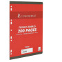 FEUILLES SIMPLES CONQUERANT 7 PERFOREES 210x297 FILM 200P 90G SEYES