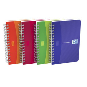 CARNET OXFORD MY COLOURS INTEGRALE 90x140 180P OPTIK P. Q5/5 POLYPRO ASSORTI