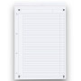 NOTEPAD OXFORD INTERNATIONAL AGRAFE 4 TROUS 210x315 160P OPTIK P. LIGNE 6mm+TAG