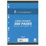 Copies doubles conquerant 7 perforees 210x297 film 200p 70gq5/5