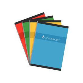 CAHIER CONQUERANT 7 BROCHURE 240X320 192P 70G Q5/5 ASSORTI
