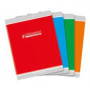 CAHIER CONQUERANT CLASSIQUE AGRAFE 170X220 96P 90G SEYES ASSORTI 4 COULEURS