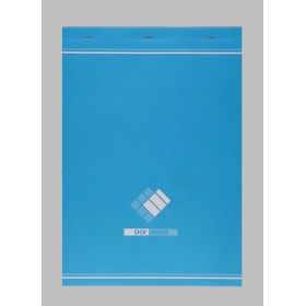 BLOC CONQUERANT NOTES AGRAFE 210x297 200P 60G Q5/5 BLEU