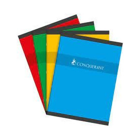 CAHIER CONQUERANT 7 AGRAFE 240X320 192P 70G Q5/5