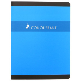 CAHIER CONQUERANT 7 BROCHURE 170x220 192P 70G SEYES ASSORTI