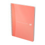 CAHIER OXFORD MY COLOURS INTEGRALE 148x210 180P OPTIK P. LIGNE 7mm+TAG POLYPRO A