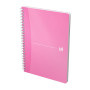 CAHIER OXFORD MY COLOURS INTEGRALE 148x210 180P OPTIK P. LIGNE 7mm+TAG POLYPRO A