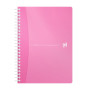 CAHIER OXFORD MY COLOURS INTEGRALE 148x210 180P OPTIK P. LIGNE 7mm+TAG POLYPRO A