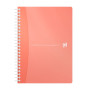 CAHIER OXFORD MY COLOURS INTEGRALE 148x210 180P OPTIK P. LIGNE 7mm+TAG POLYPRO A