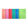 CAHIER OXFORD MY COLOURS INTEGRALE 148x210 180P OPTIK P. LIGNE 7mm+TAG POLYPRO A