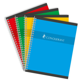 CAHIER CONQUERANT 7 INTEGRALE 170x220 100P 70G Q5/5 ASSORTI