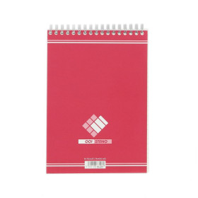 BLOC CONQUERANT INTEGRALE 148x210 180P 60G LIGNE 7mm ROUGE