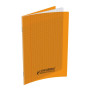 CAHIER CONQUERANT CLASSIQUE AGRAFE 170x220 48P 90G SEYES POLYPRO ORANGE