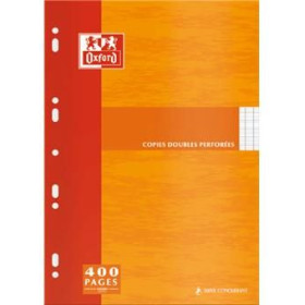 COPIES DOUBLES OXFORD PERFOREES 210x297 ETUI 400P OPTIK P. SEYES