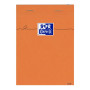 BLOC ORANGE OXFORD AGRAFE 105x148 160P OPTIK P. Q5/5