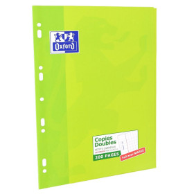 COPIES DOUBLES OXFORD PERFOREES 210x297 ETUI 200P OPTIK P. Q5/5+MARGE