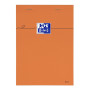 BLOC ORANGE OXFORD AGRAFE 148x210 160P OPTIK P. Q5/5