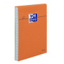 BLOC ORANGE OXFORD AGRAFE 74x105 160P OPTIK P. Q5/5